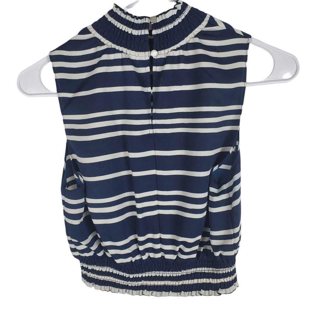 RACHEL Rachel Roy Small Two Piece Striped Matching Set Top Skirt Sunset Cropped - Picture 7 of 9